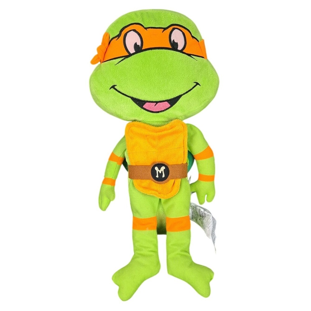 TMNT 18" Seat Pets Teenage Mutant Ninja Turtles Michaelangelo Seat Belt Cushion